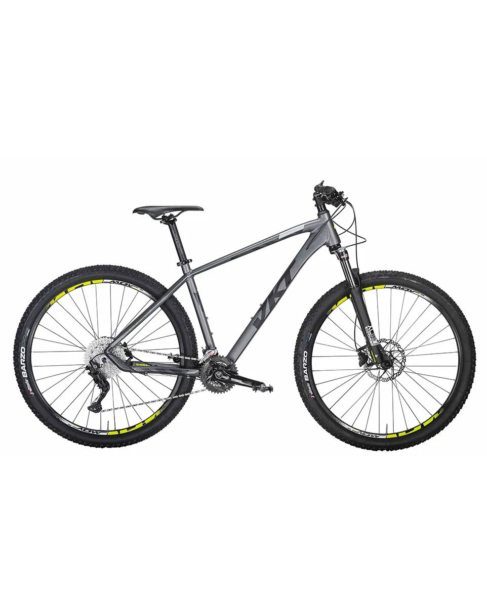 VTT semi rigide Unisexe ARROW 2.0 DEORE 2X10V Gris/Noir/Vert Citron