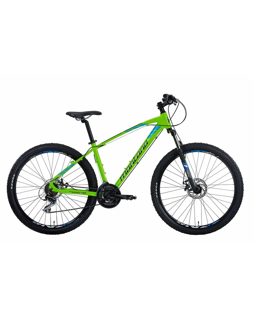 VTT semi rigide Unisexe URANO 27,5 TY-300 3X7V DISC Vert Citron/Bleu