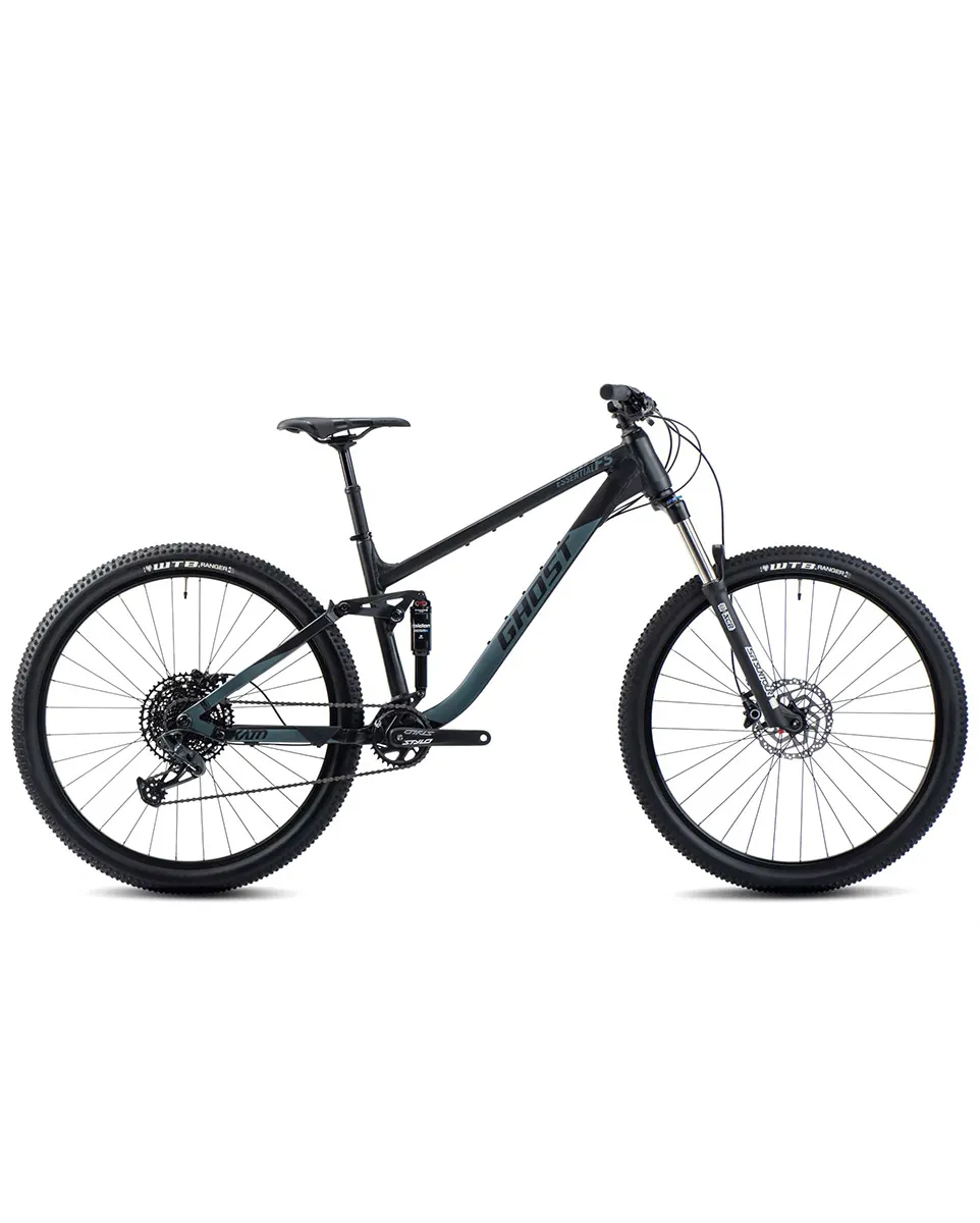 VTT tout suspendu Unisexe KATO FS ESSENTIAL Noir/Vert