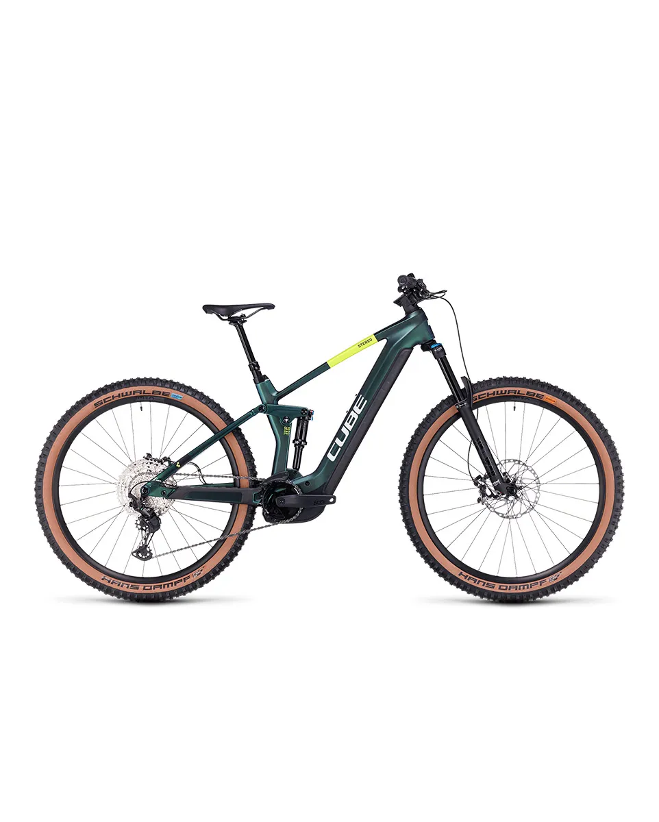 VTT électrique tout suspendu Unisexe STEREO HYBRID 140 HPC SLX 750 Vert