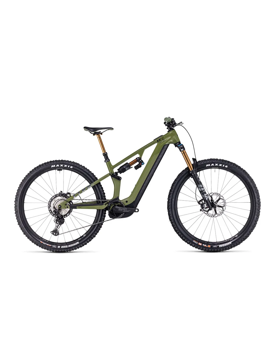 VTT électrique tout suspendu Unisexe STEREO HYBRID ONE55 C:68X TM 750 29 Vert